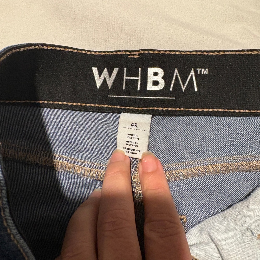 White House Black Market Blue Denim Jeans - Picture 2 of 2